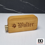 Handmade birch snuff box