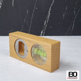 Personalized Bottle Opener with Spirit Level
