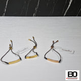 Lovebird Bracelet - rose and gold