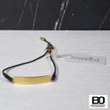 Lovebird Bracelet - rose and gold