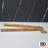Grill tongs - olive wood