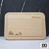 Small snack board (beech wood) ~29x20x2 cm