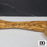 Olive wood spatulas