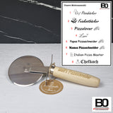 Pizza cutter - Beech