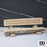 Bench with shot glass - Hunter's Badge of Honor
