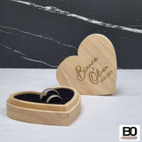 Heart Box for Wedding/Engagement Rings