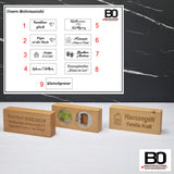 Personalized Bottle Opener with Spirit Level