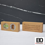 Personalized Bottle Opener with Spirit Level