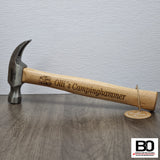 Camping set - hammer with spirit level/bottle opener