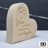 Solid Spruce Heart - A Declaration of Love