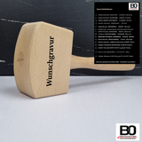 Beer hammer, tap hammer, wooden mallet