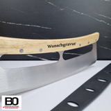 Pizza Rocker / Pizza Cutter 32 cm with Wooden Handle