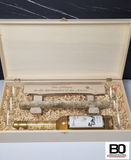 Our mini-benches with shot glasses in a gift set!