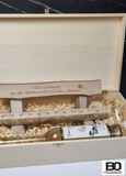 Our mini-benches with shot glasses in a gift set!