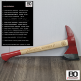 Fireman's Axe with Pry Pick and Blade Guard