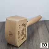 Beer hammer, tap hammer, wooden mallet