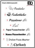 Pizza Rocker / Pizza Cutter 32 cm with Wooden Handle
