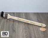 Engraved artist's brush