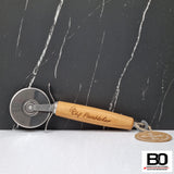 Pizza Cutter - Cherry Wood
