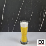 Candle in a wheat glass