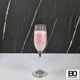 Candle in a champagne glass