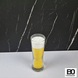 Candle in a wheat glass