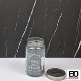 Home Sweat Home - Scented Candle in a Jar with Screw Lid - Harmony