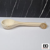 Sauna ladle straight - spruce wood
