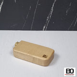 Handmade Pear Wood Snuff Box