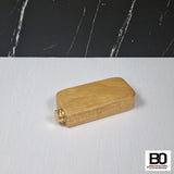 Handmade birch snuff box