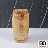 Olive wood pet urn