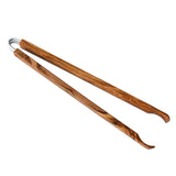 Grill tongs - olive wood